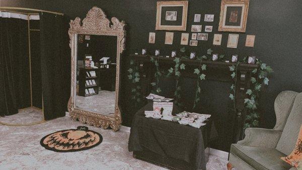 Inside of the boutique