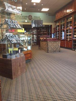 Great inventory.  Great space.  Great smokes