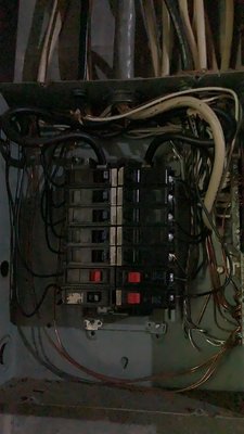 The electrical panel