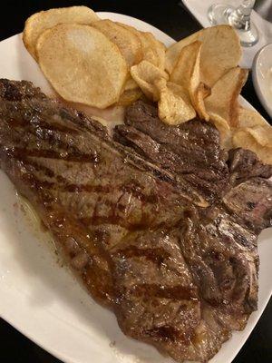 Porterhouse special with Sparta fries