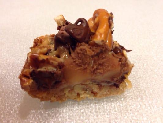 Chocolate Caramel Pretzel a Bites