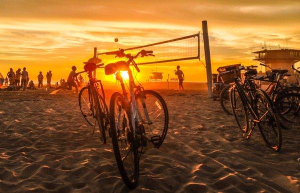 Sunset on Venice Beach