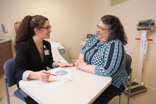 Dr. Laura Doyon (left) is fellowship/specialty-trained in surgery for weight loss and upper digestive disorders.