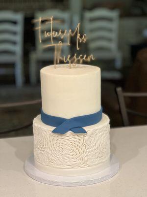 Thiessen Bridal Shower cake