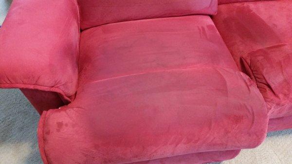 Upholstery Cleaning #1(Before Cleaning)