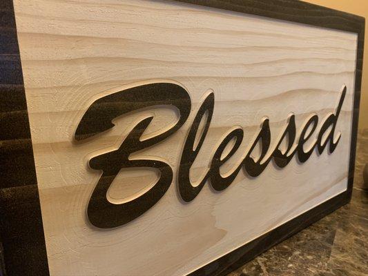 Blessed Wall Plaque