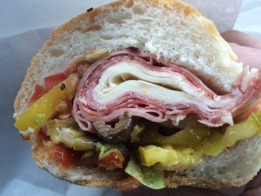 Packed with high end italian cold cuts and fresh toppings. Get the hots!