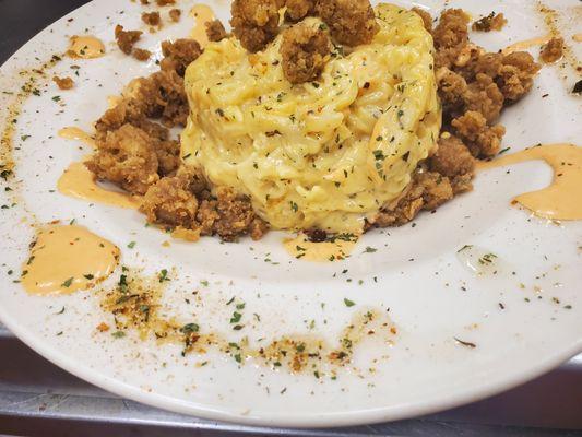 Spicy Crawfish Mac and Cheese