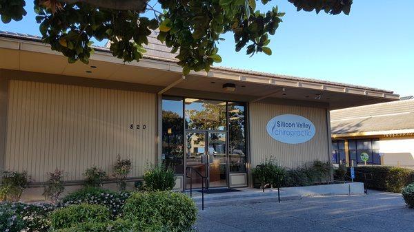 The acupuncture clinic is inside the SV Chiropractic building.