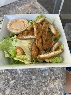 Chicken Caesar salad