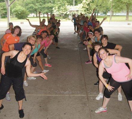 Outdoor Zumba!