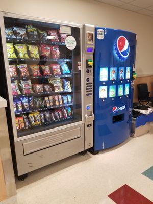 Vending Machines between Wings A, B and E