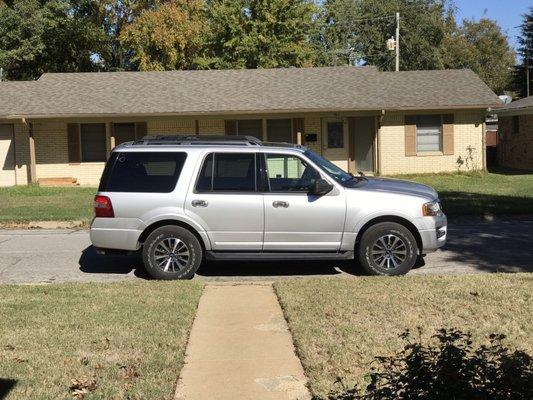 Our wonderful 2017 Ford Expedition XLT!