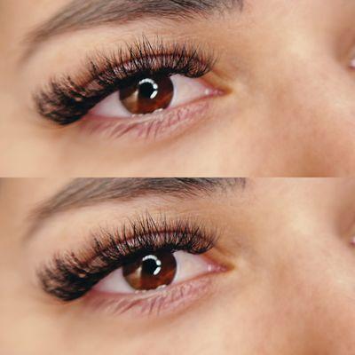 Light volume lashes