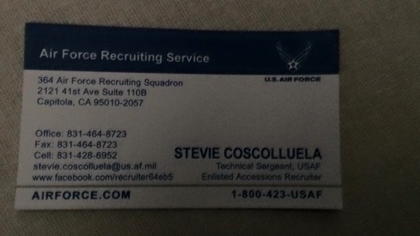 Recruiter contact info