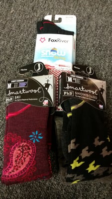 Fox River and Smartwool socks