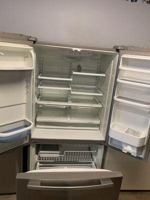 3 door stainless steel refrigerator starting at $250 plus tax