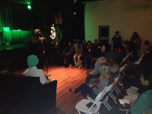 Open mic and featured poets