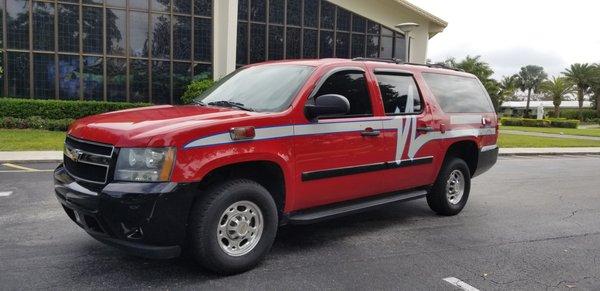 2009 Chevy Suburban Command Unit