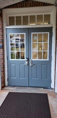 Decorative doors.