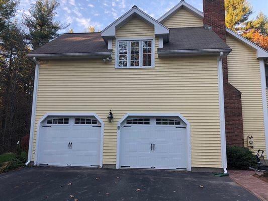 Replaced Garage Doors from Overhead Door