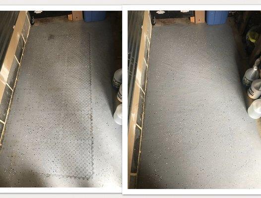 Want that tough grease and dirt off your garage floor without refinishing it? Give us a call today!!! 856-805-7145