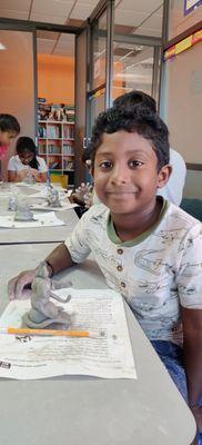 Our students had lot of fun making Ganesha (Indian god) culture and celebrating diversity!