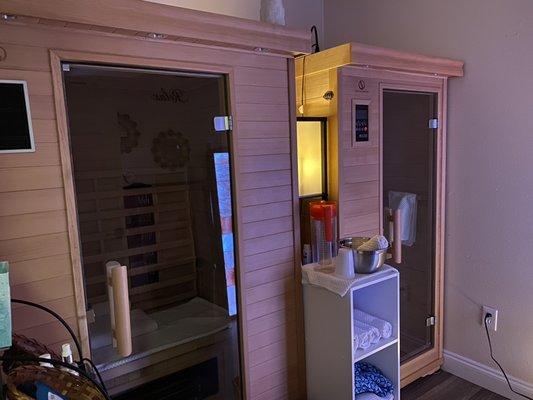 Infrared saunas