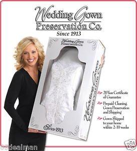 Wedding Gown Preservation