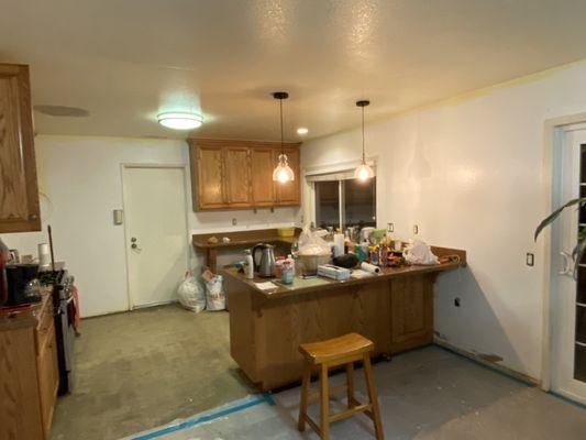 Kitchen Before