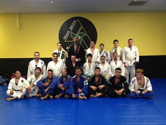 Team Silva BJJ class