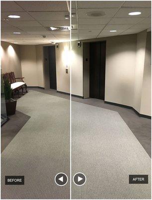 LED Lighting Conversion in Class A Office Building