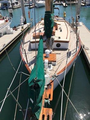 Restoration of 100 year old Schooner