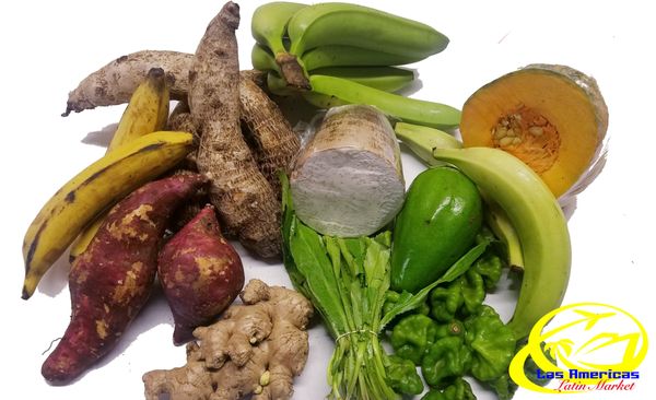 Vianda Fresca cada semana.
Culantro/Recao/Boniato/Aguacates/Malanga Lila/Yautia Blanca, Calabaza, Platano Verde y Maduro, Guineo, Name