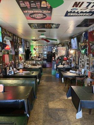 Full view of the dining area