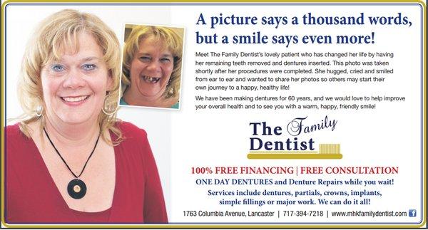 Come see us for ALL your Dental needs!!