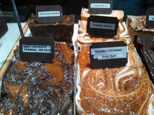 Get some- best fudge in town!   Beats Murdick's hands down.