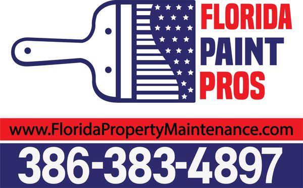 Get in touch with us today (386)383-4897 or www.FloridaPropertyMaintenance.com/painting