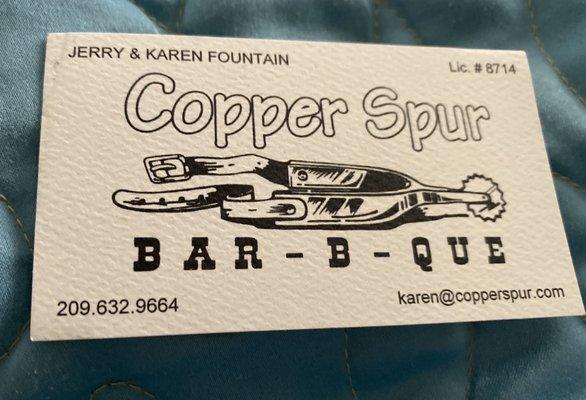 Copper Spur Bar-B-Que