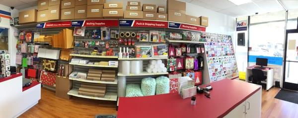 After our remodel. Half the space, same services. :)