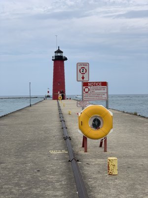 The pier and the lighthouse