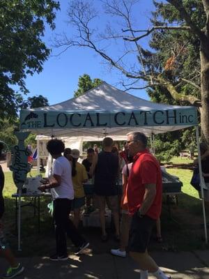 At the Lippett park saturday farmer's market