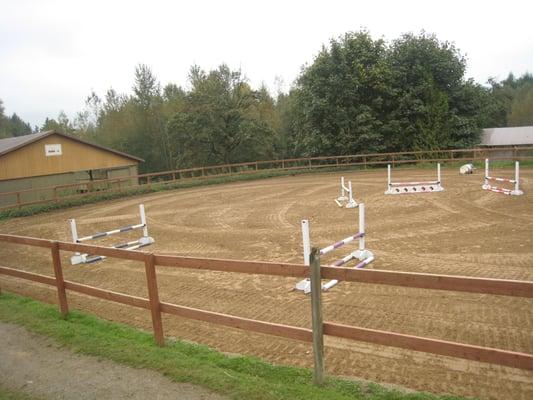 Our outdoor arena