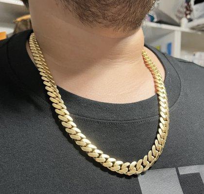 Gold chain from CMG