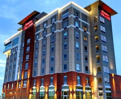 Harbor Place Hampton Inn and Suites
 Designed By WMF