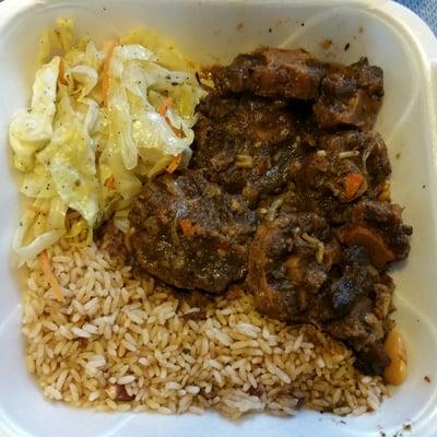 This is a $13.99 oxtail plate. This is very light and should have been noted as a small. Yet, this is a large!!!