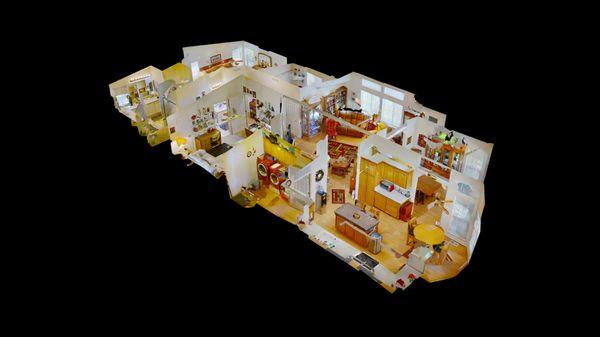 Create stunning "Doll-House" 3D/360 Models of your property to give the buyers a complete tour of the property.