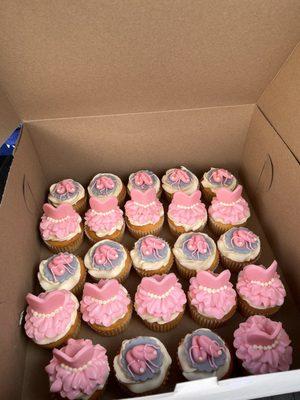 Ballet cupcakes