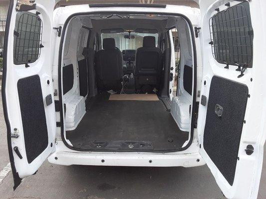 One of our compact cargo vehicle ready to deliver.