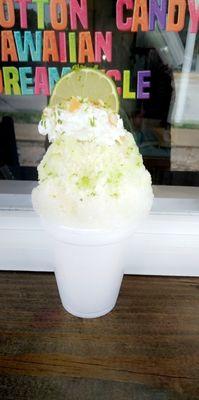 Key Lime Pie Sno Cone